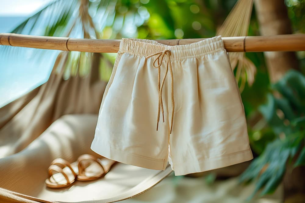 Linen Short Set