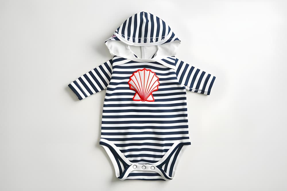 Sailor Striped Romper
