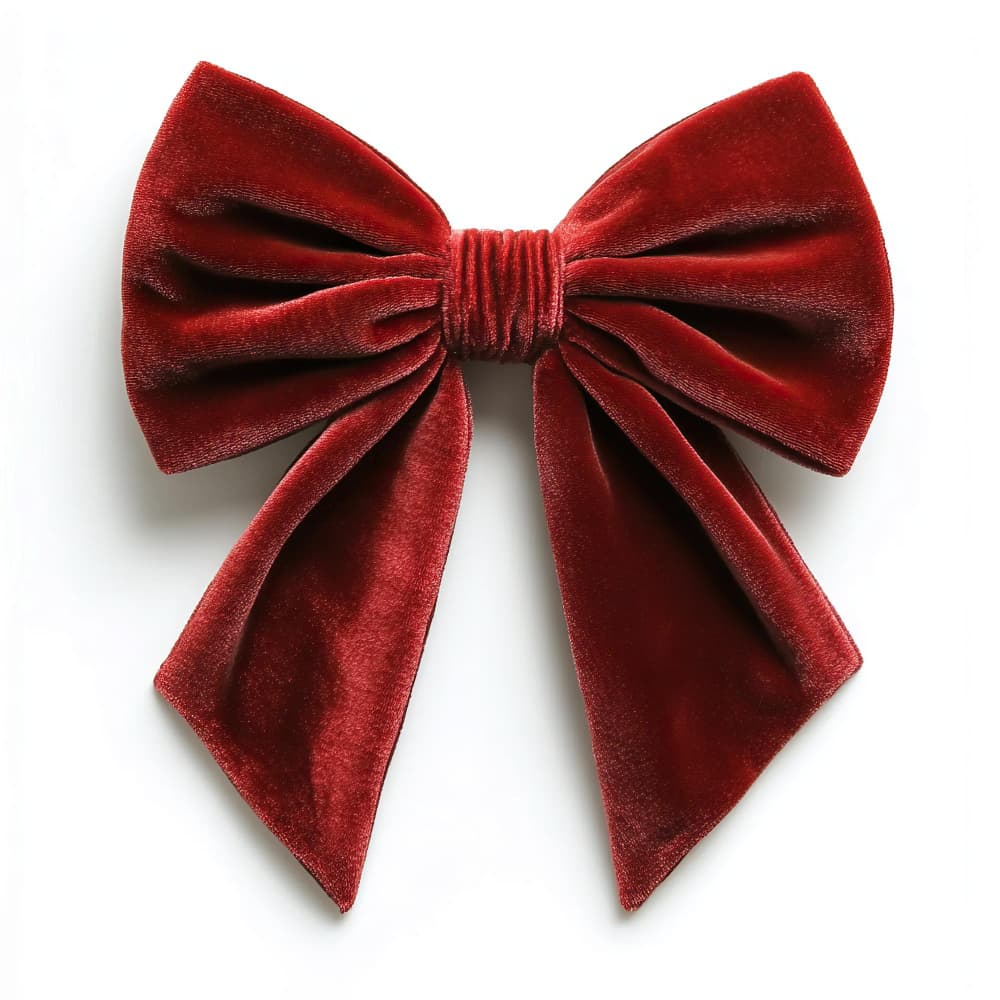 Velvet Bow Headband